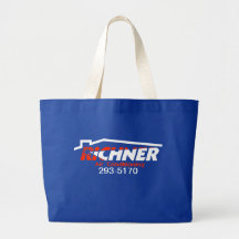 Azul grande del tote del aire de Richner Bolsas De Mano