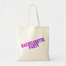 Azul púrpura del rosa del fiesta de Bachelorette Bolsas