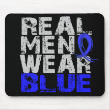 Azul real del desgaste de hombres del CFS Tapete De Ratón