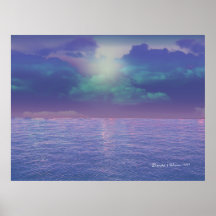 Azul real poster