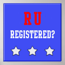 Azul registrado RU Impresiones