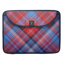 Azul rojo funda para macbook pro