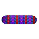 azul y rojo patineta personalizada