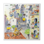azulejo de Lisboa 02 de la teja de Lisboa