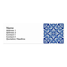 Azulejos Plantillas De Tarjeta De Negocio