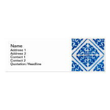 Azulejos Plantillas De Tarjetas De Visita