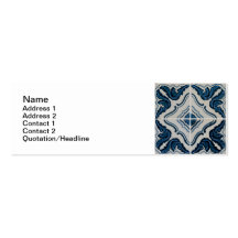 Azulejos Plantillas De Tarjetas De Visita