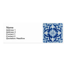 Azulejos Tarjeta De Negocio