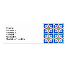 Azulejos Tarjeta De Negocio
