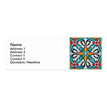 Azulejos Tarjeta De Negocio