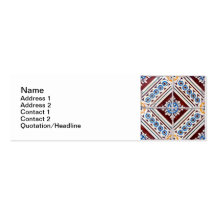 Azulejos Tarjeta De Visita