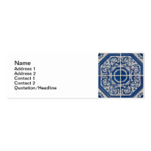 Azulejos Tarjeta De Visita