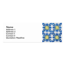 Azulejos Tarjeta Personal