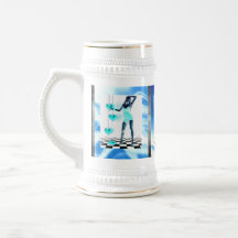 Azules claros calientes BabsStein Tazas De Café