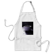 Azules del café delantales