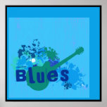 Azules en el poster de los azules