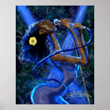 Azules en poster de la rapsodia