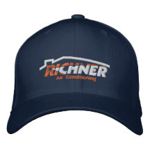 Azules marinos bordados gorra del aire de Richner Gorra De Beisbol Bordada