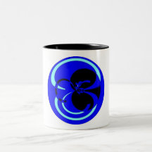 azules taza