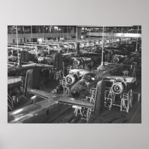 B-25 Mitchell Bomber, 1942 Poster