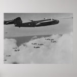 B-25 Mitchells y Baltimores Poster