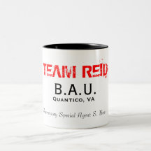 B.A.U., Quantico, VA, agente especial de supervisi Taza De Café