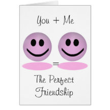 B.F.F perfeccionan amistad Felicitacion