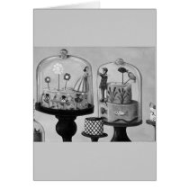 B/W agridulce tarjetas