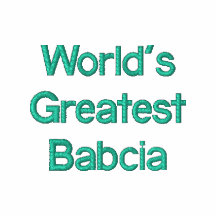 Babcia más grande del mundo polo bordado