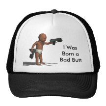 baby2guns, extremo del aBad de I WasBorn Gorra