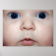 Baby Augen Plakat