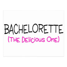 Bachelorette el delicioso tarjetas postales
