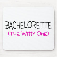 Bachelorette el ingenioso alfombrilla de ratón