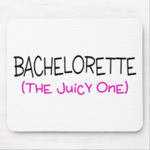 Bachelorette el jugoso alfombrilla de ratones