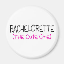 Bachelorette el lindo iman de frigorífico