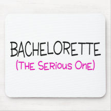 Bachelorette el serio alfombrilla de ratones