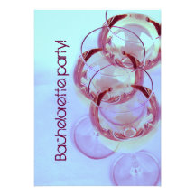 bachelorette elegante y caprichoso de las copas de comunicados