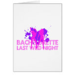 Bachelorette la noche salvaje pasada tarjetón