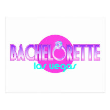 Bachelorette Las Vegas Tarjeta Postal