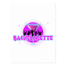Bachelorette Tarjetas Postales