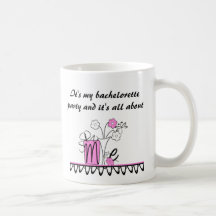Bachelorette todo sobre mí taza de café