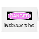 Bachelorettes en el flojo tarjeton