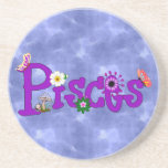 back010, flores de Piscis Posavasos Para Bebidas