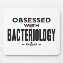 Bacteriología obsesionada tapete de ratón