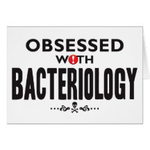 Bacteriología obsesionada tarjetas
