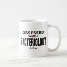 Bacteriología obsesionada taza