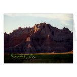 Badlands # 6 tarjeton