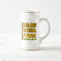 Badlands parque nacional, Dakota del Sur Tazas De Café