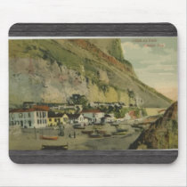 Bahía de Gibraltar Citslan, vintage alfombrillas de raton 