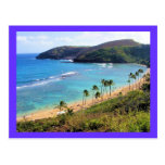 Bahía de Hanauma, opinión de Honolulu, Oahu, Hawai Tarjeta Postal